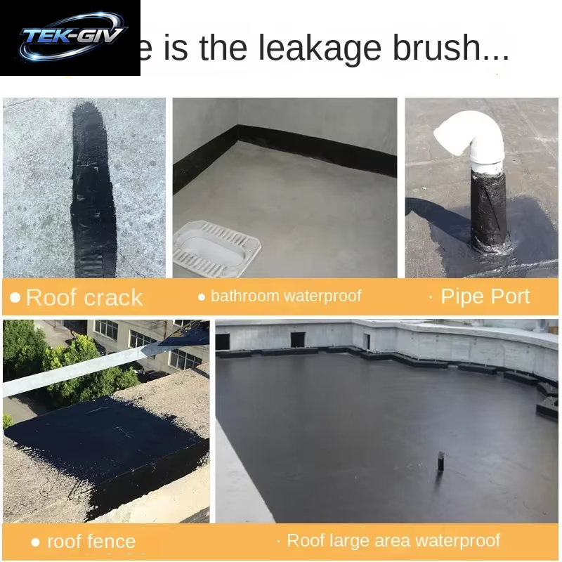 Kartuskleber, Außendachlage, Asphalt, Wasserdichtigkeit, Auslaufverstopfung, Beschichtung, Polyurethan-Wasserdichtungsmaterial
