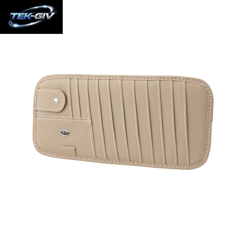 Auto-Cd-Hülle, Fahrzeug-Sonnenblende-Organizer Für Autos Mit Dvd-Aufbewahrungshüllen, Stifthalter, Sonnenbrillenhalter, Kartenfach