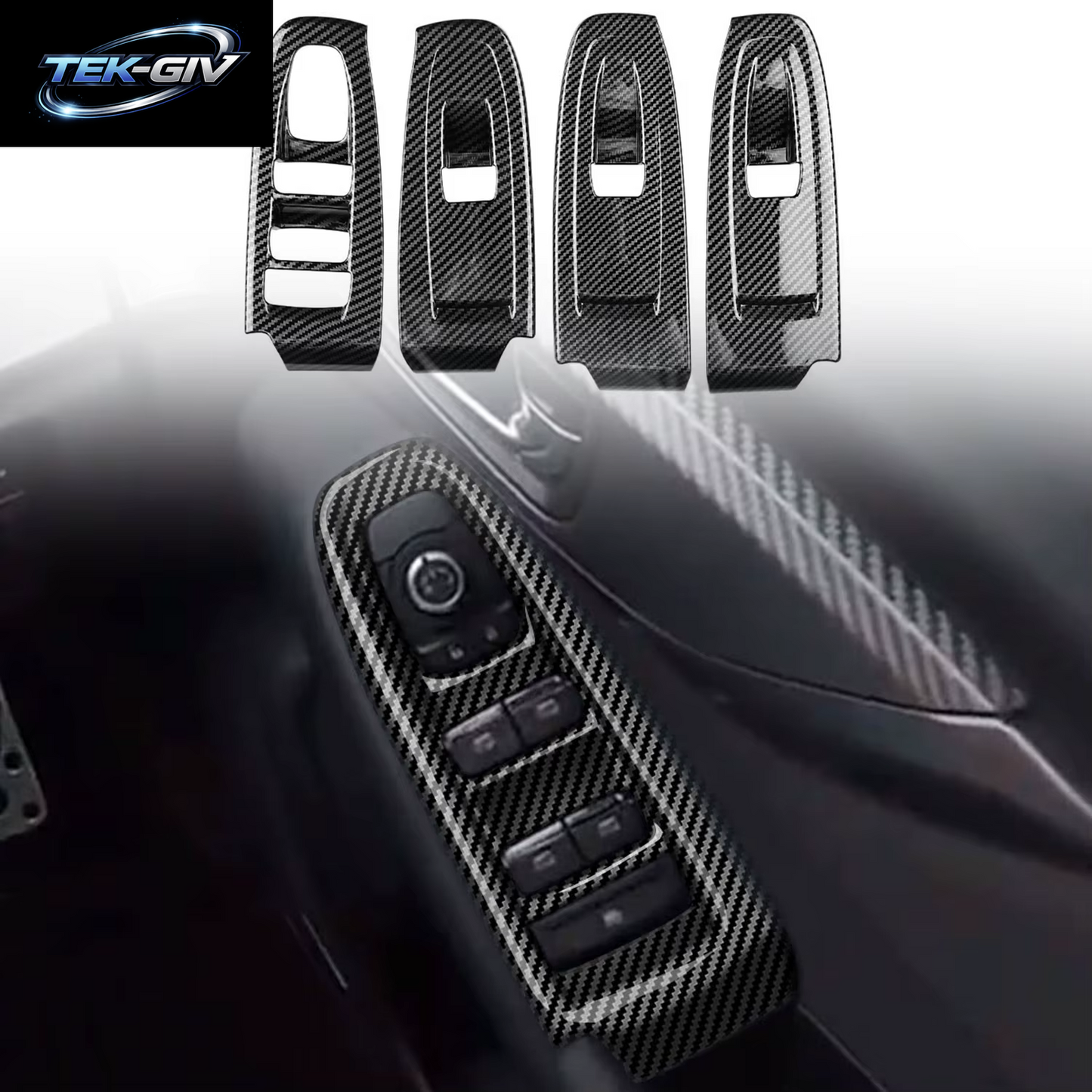 Linkslenker! Rechtslenker! Für Subaru WRX/WRX Sti 2022 2023 2024 Auto Zubehör ABS Auto Tür Fensterheber Schalter Abdeckung