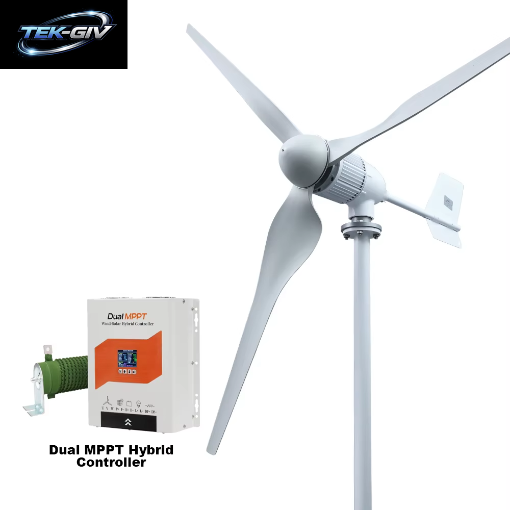 Polen Liefert Stärkere Horizontale 3-Kw-8-Kw-Windturbinengeneratoren Mit Geringem Geschwindigkeits- Und Geringem Rauschenbatteriesystem Für Den Haushalt
