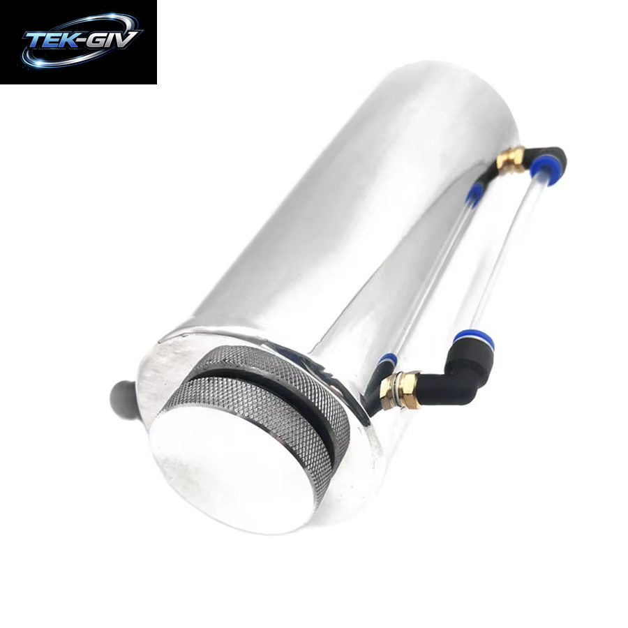Universal Aluminium 500Ml Auto Kühler Wasser Kühlmittel Kühler Tank Kühlmittel Fangen Flasche Überlauf Reservoir Kühlkörper