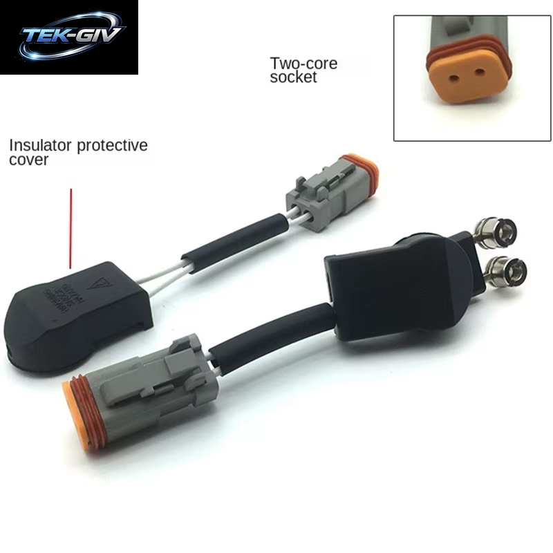 10 Stück Für Cumminss ISM11 QSM11 Motor M11 Diesel Common Rail Injektor Stecker 455- 73803682 3071626 Kabelverbinder Für Kabelbaum