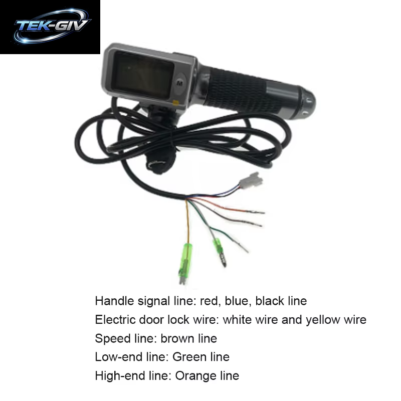 Ebike Twist Geschwindigkeit Drossel LCD Für Schlüssel 24V 36V 48V Für Elektrische Roller Fahrrad Drop Shipping