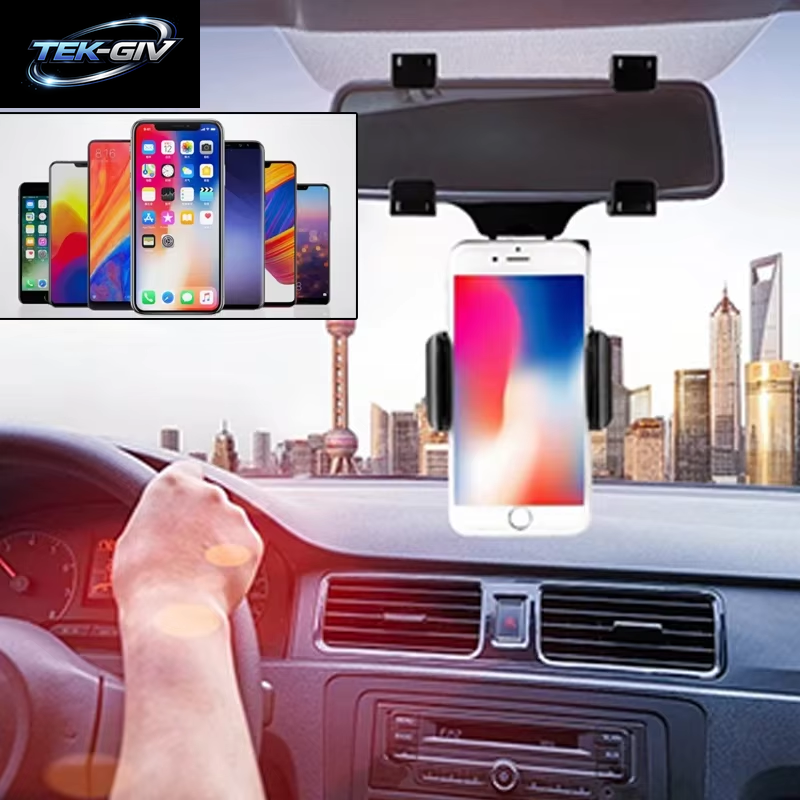 Rückspiegel 360-Grad-Rotierenden Auto Handy Halter Handy Universal Navigation Unterstützung Halterung Auto Innen Liefert