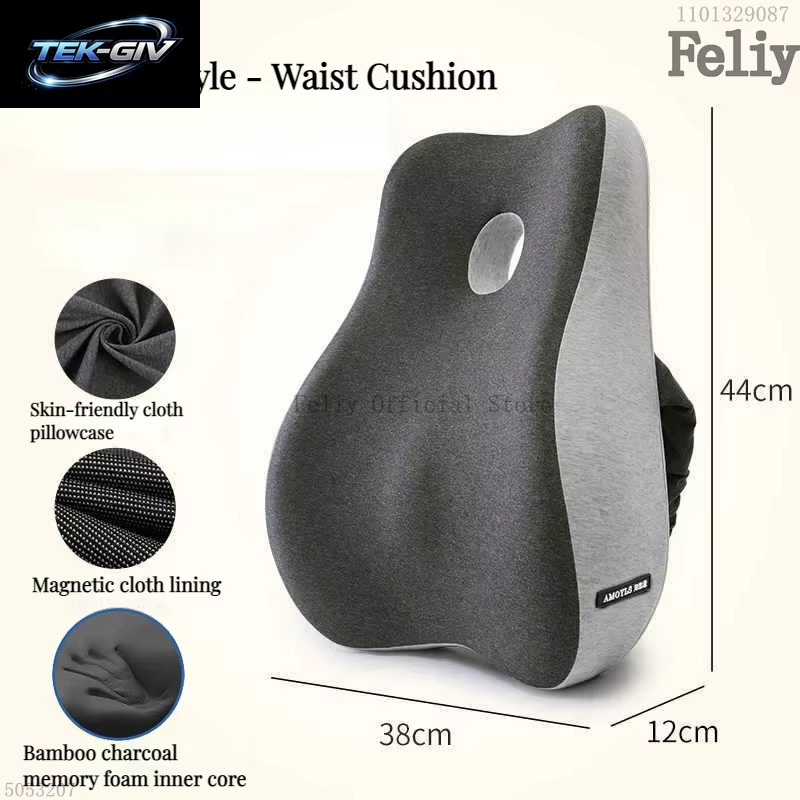 Memory Foam Auto Sitz Unterstützung Taille Kissen Massage Lenden Orthopädische Kissen Büro Stuhl Gesäß Kissen Schmerzen Relief Kissen Sets