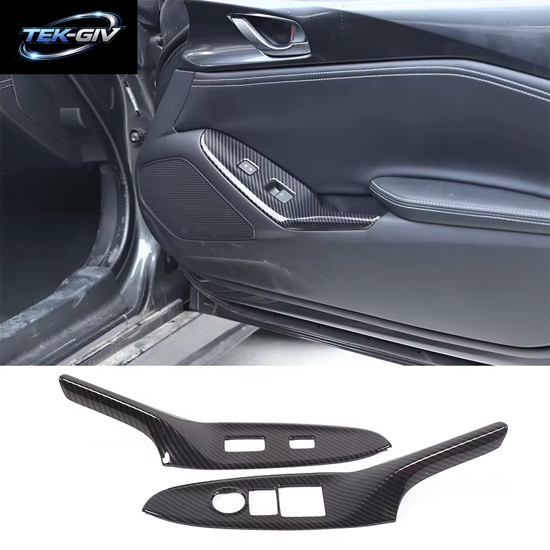 Für Mazda MX-5 Mx5 Nd 2016 Abs Auto Zentral Steuerung Armaturen Brett Navigations Feld Aufkleber Voller Satz Innendekoration Verkleidung Kit Lhd
