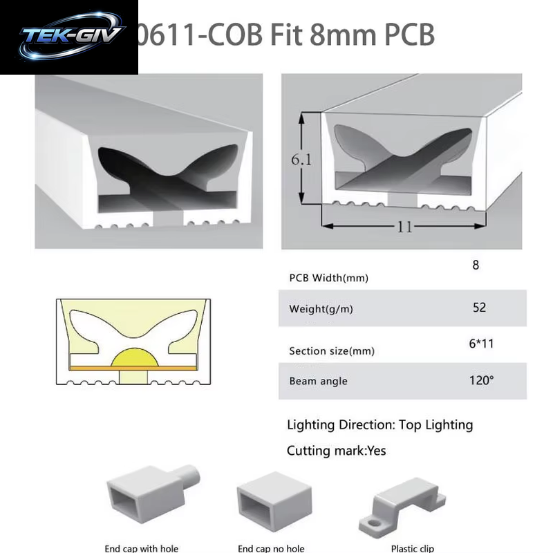 IP67 Wasserdichte Flexible LED Neon Silikon Licht Rohr Für WS2812B WS2811 WS2815 5050 COB RGB Licht Streifen Outdoor Dekoration
