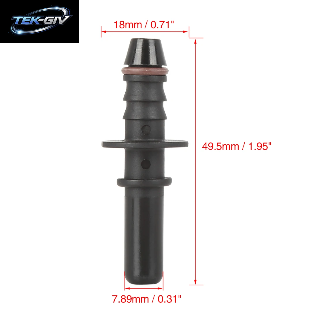 X Autohaux 7,89Mm ID6 ID8 Auto Kraftstoff Linie Schlauch Rohr Schnelle Release Männlichen Verbinden Sie Anschluss 8Mm 6Mm Gerade Schnellverschluss