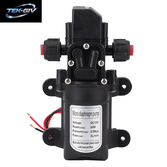 DC 12V Wasserpumpe Hochdruck 116Psi Selbst Ansaugendes Caravan Camping Boot