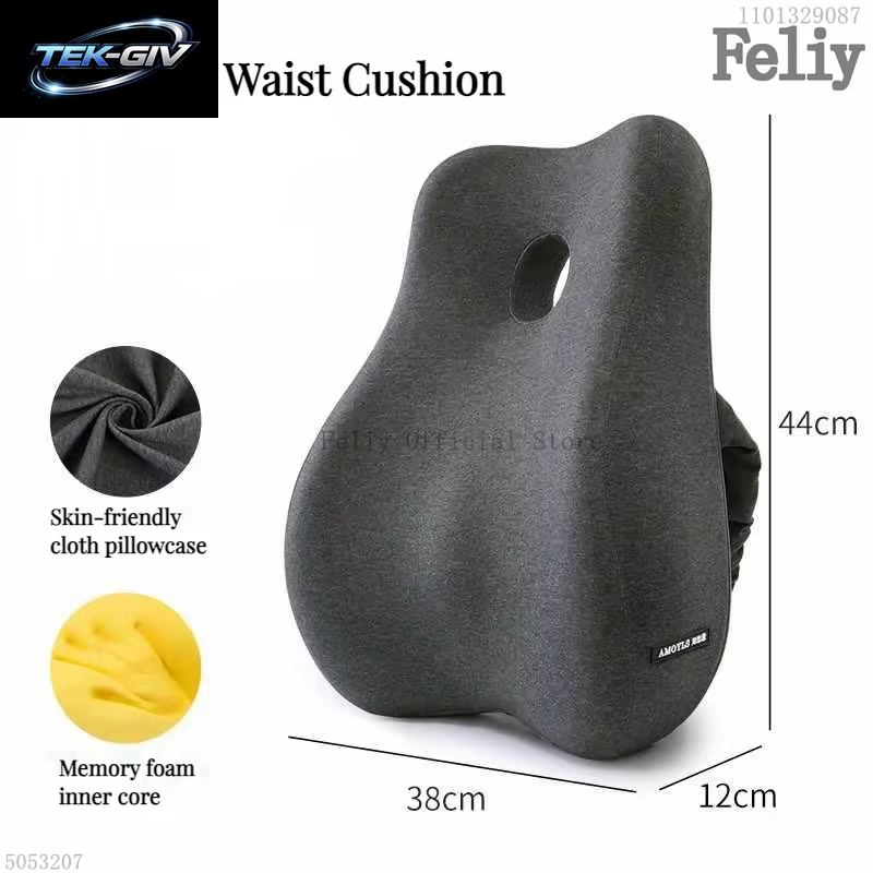 Memory Foam Auto Sitz Unterstützung Taille Kissen Massage Lenden Orthopädische Kissen Büro Stuhl Gesäß Kissen Schmerzen Relief Kissen Sets