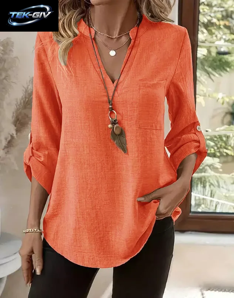 Feste Beiläufige Lose Blusen Für Frauen Mode 2025, Herbst Vintage Frauen Übergroße Shirts Und Blusen Elegante Jugend Weibliche Tops