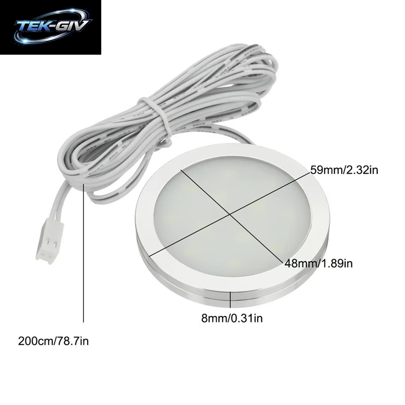4 Stück Innenbeleuchtung Für Boot, Camping, Anhänger, Led-Spotleuchten Für Van, Wohnmobil, Wohnwagen, 12V Led-Leuchten Für Camping