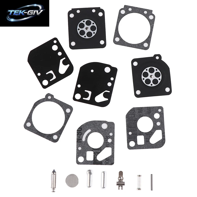 15 TEILE/SATZ Vergaser Carb Dichtung Membran Reparatur Rebuild Kit Fit Für Zama RB-29 Carb Gebläse Trimmer Großhandel