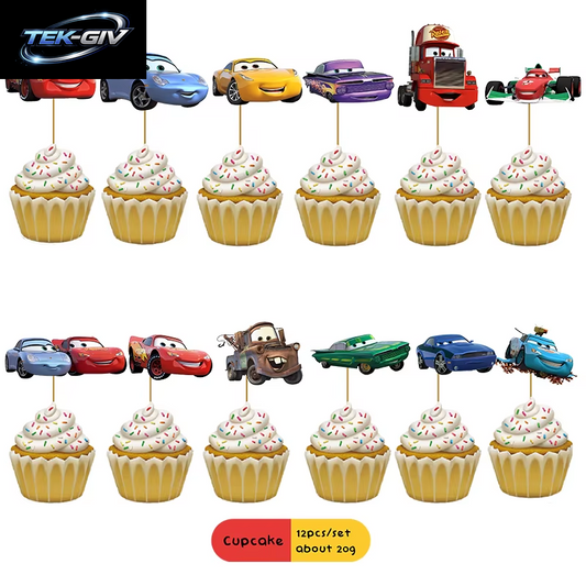 Disney Cars Geburtstag Party Dekorationen Lightning Mcqueen Einweg Geschirr Banner Ballon Kind Baby Dusche Rennen Party Liefert