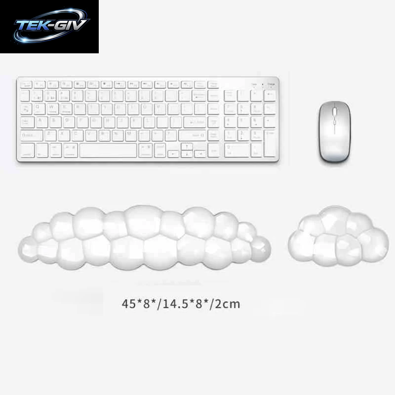 Cloud-Tastatur- Und Maus-Handgelenkauflage, Niedliche Handgelenkstütze Und Armstütze, Tastaturauflage Zur Schmerzlinderung Bei Tastatur Und Maus