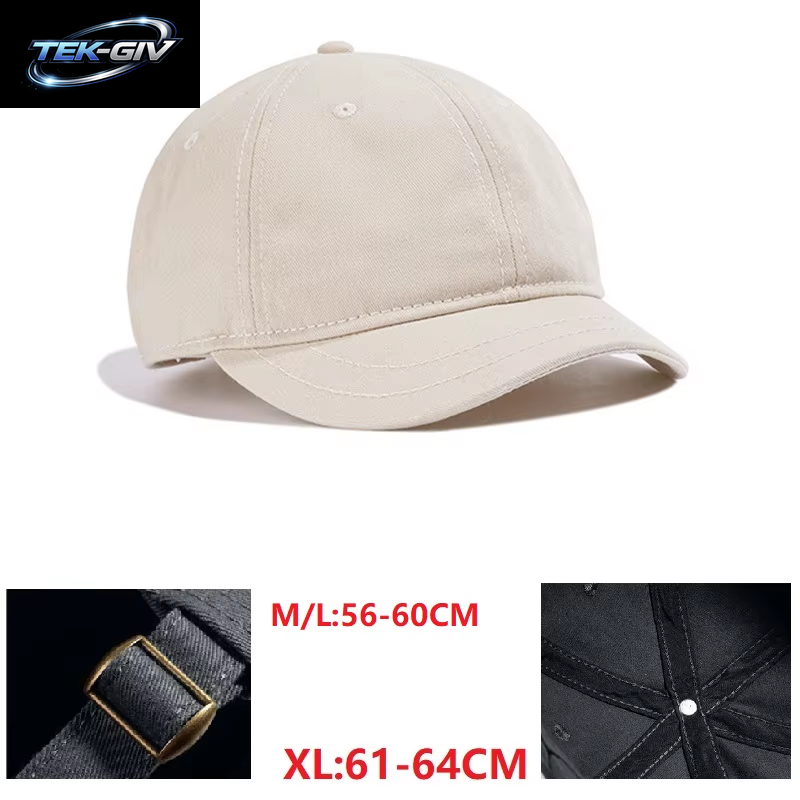 Übergroße Xxl-Baseballkappen, Verstellbare Papa-Hüte, Kurze Rechnung Für Große Köpfe, 58–60 Cm, 60–65 Cm, Extra Große Golfmützen Mit Niedrigem Profil