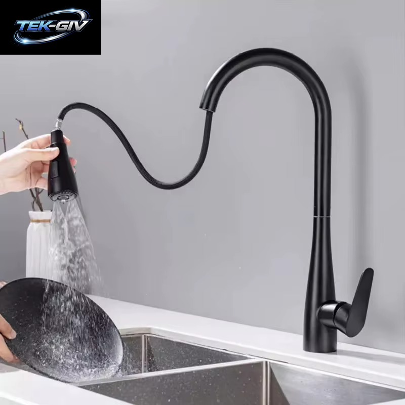 GEGVE Smart Touch Küchenarmaturen Aus Edelstahl 304, Abnehmbarer Sensor, Waschbecken-Wasserhahn, Teil, Mischbatterie, Israelischer Küchenarmatur, Gebürstet