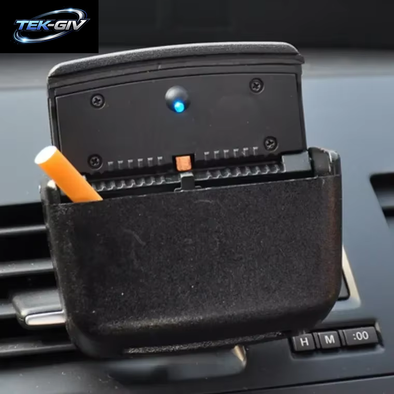2025Aschenbecher Universal Home Auto Auto Luftauslass Mehrzweck-Led-Zigaretten-Rauchentferner