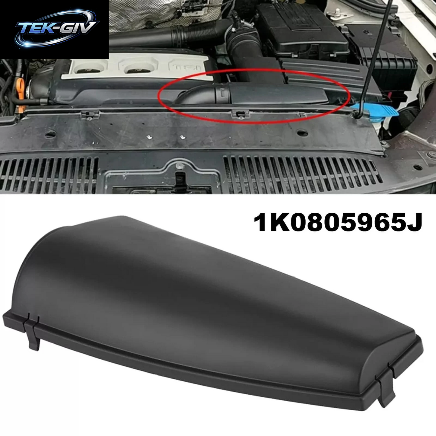 Deckel Des Luft Ansaug Kanals Für Audi A3 TT VW Jetta Golf Caddy Skoda 1 K0805965J9B9