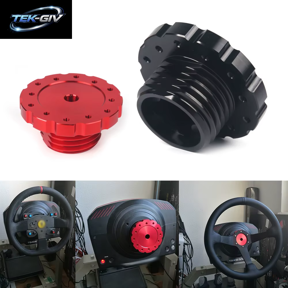 Aluminium 75Mm Lenkrad Adapter Sim Racing Gaming Lenkrad Adapter Für T300 T500 TS-PC TS-XW