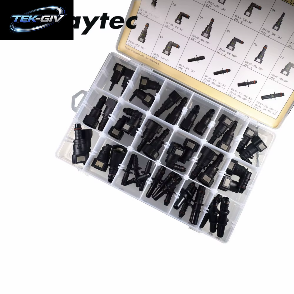 Auto Auto Styling Kraftstoff Schlauch Schnell Anschluss Kits 800-588M Für Kraftstoff Linie Wartung Und DIY