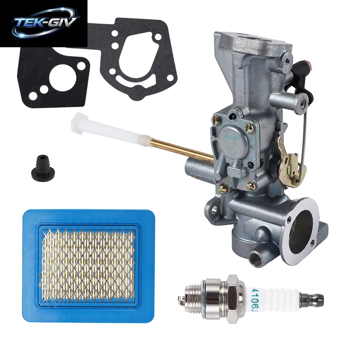 498298 Vergaser 491588 S 491588 Luftfilter Für Briggs-Stratton 692784 495951 490533 495426 Vergaser Mit Zündkerzendichtung