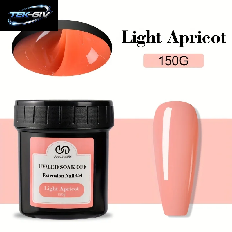 150 G Acryl-Nagelverlängerungsgel – Uv-/Led-Kompatibel, Geruchlos, Soak-Off-Formel Für Harte Gelee, Maniküre Und Nagelaufbau