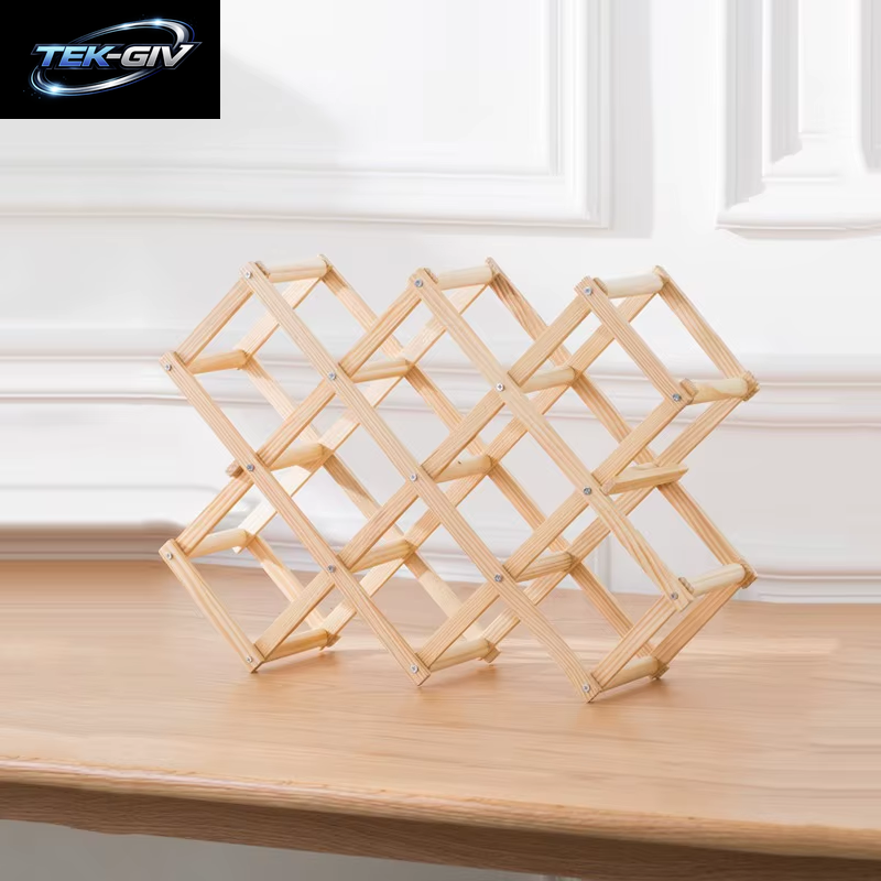 5/10 Flaschen Weinregal Weinflaschenregal – Weinhalter, Home Bar Küche Organizer Display Ständer Aufbewahrung JJZ001