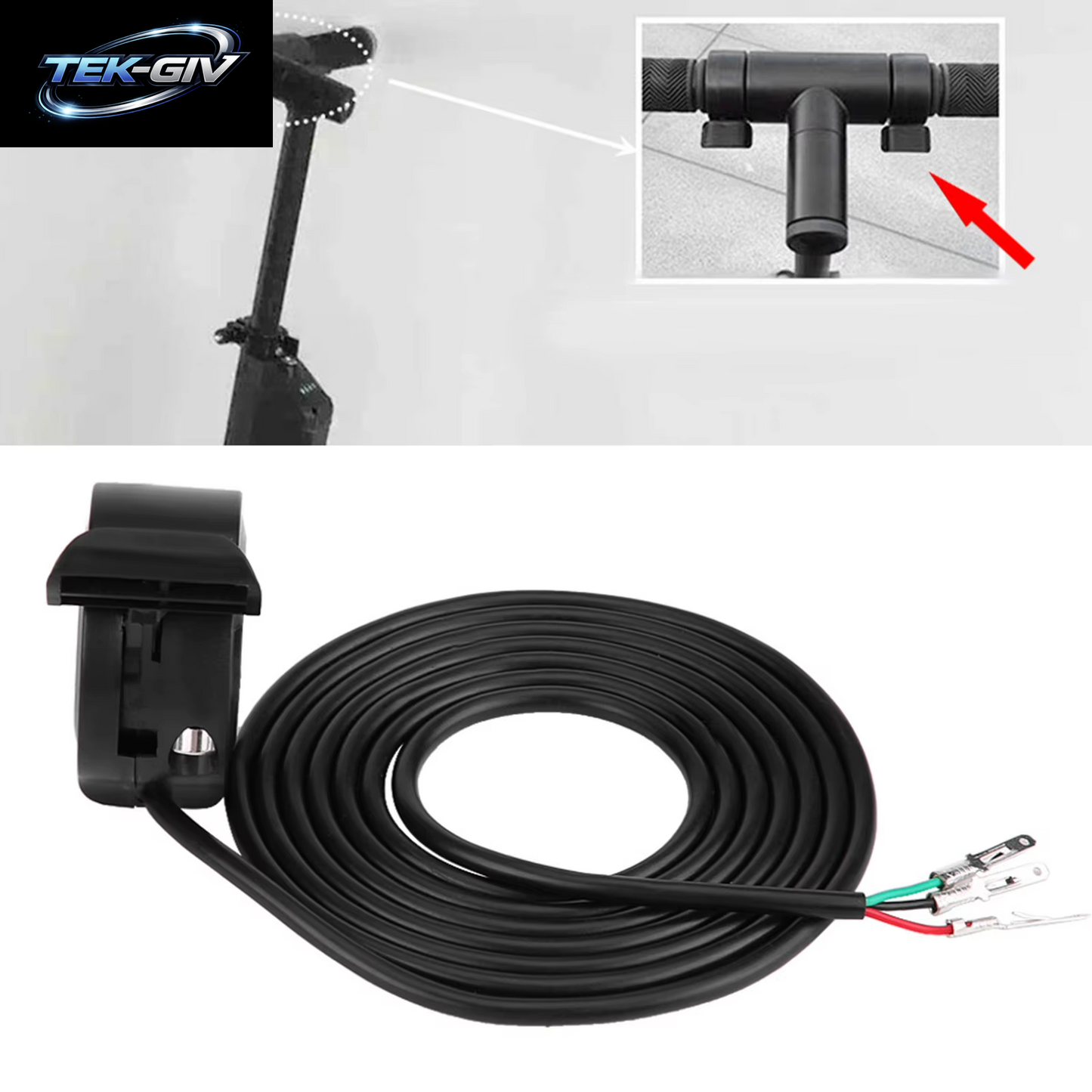 22Mm 7/8-Zoll-Universal-Daumen-Gashebel Für E-Bike-Elektro Roller