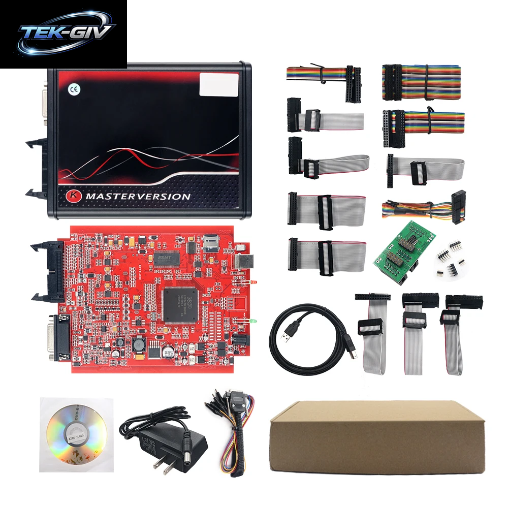2025 Kess Ksuite V2 5.017 K TAG 7.020 2.25 4 LED Master Green PCB Board Unlimited Online KESS Car Truck ECU Programmer Tool