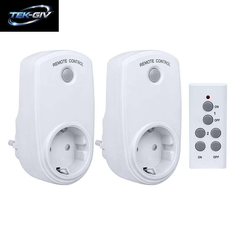 Wireless Smart Fernbedienung Steckdose Stecker Steckdose Licht Schalter Steckdose Steckdose EU Stecker Mit Fernbedienung