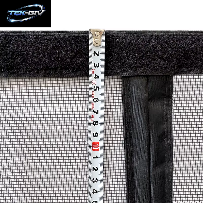 Magnetisches Türgitter-Moskitonetz, Individuelle Größe, Sommer-Anti-Insekten-Mesh, Automatischer Schließvorhang, Garagentorvorhang, Große Größe