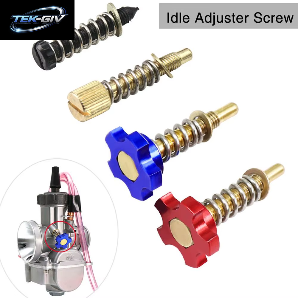 Neue Vergaser Luft Kraftstoff Mischung Idle Speed Adjuster Schraube Kit Für PWK Carb Motorrad Änderung Zubehör