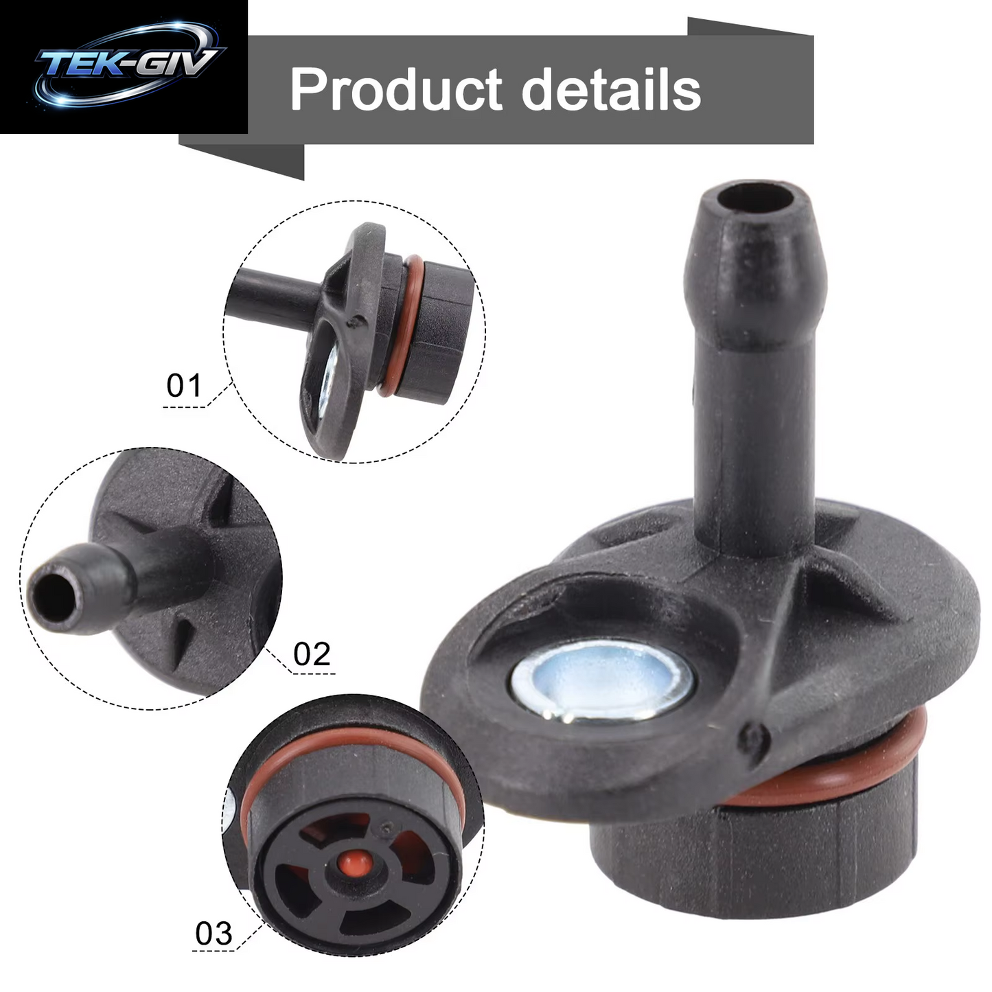 1 X Reparatursatz Für Vakuumpumpenventile Für Ford 1.0 Und 1.5 Ecoboost CM5G2A451GA 1867424, Ersatz-Vakuumpumpen-Rückschlagventilteil