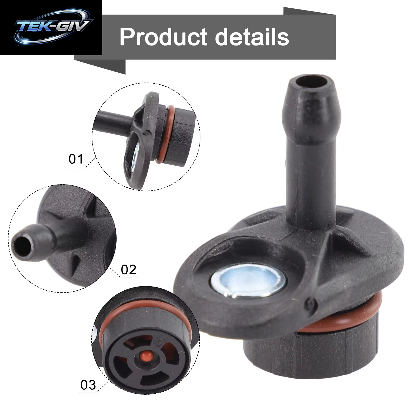 1 X Reparatursatz Für Vakuumpumpenventile Für Ford 1.0 Und 1.5 Ecoboost CM5G2A451GA 1867424, Ersatz-Vakuumpumpen-Rückschlagventilteil