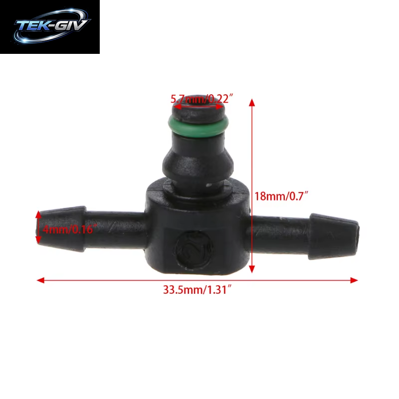 10 Pcs Neue T Typ Stecker Rohr Schlauch Joiner Rohr Kraftstoff Für Bosch 110 Serie Injektor