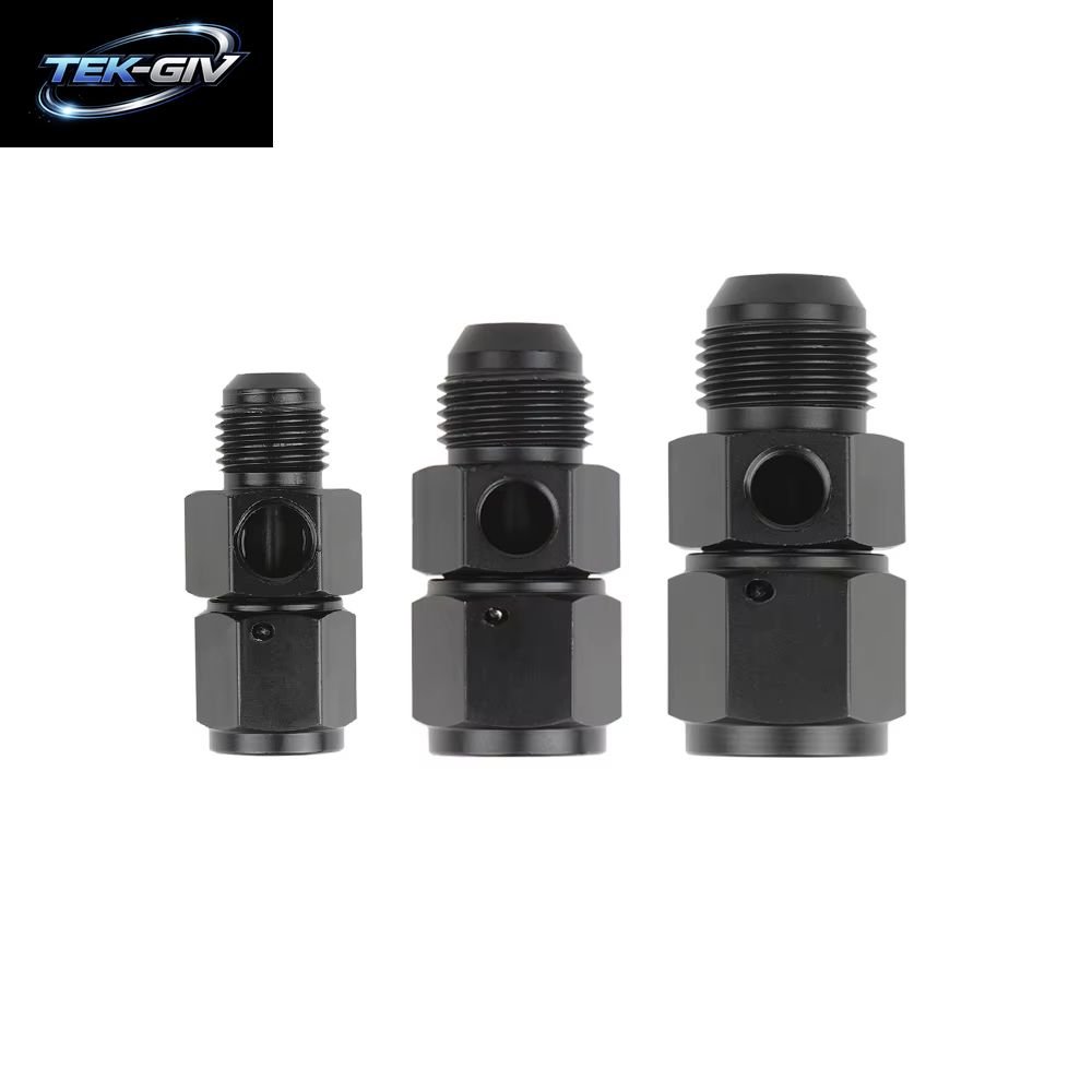 Universal Buchse Auf Stecker Flare Kraftstoffdruck Take off Schlauch Rohr Adapter Armaturen AN6/AN8/AN10 Mit 1/8 NPT Port