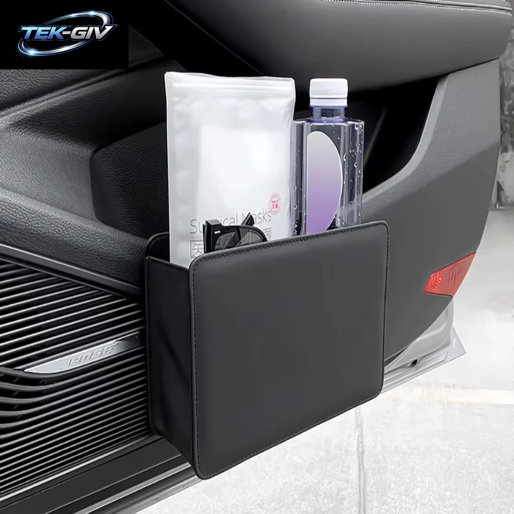 Tragbare Auto Mülleimer Hängende Lagerung Box Multi-Funktionale Lagerung Faltbare Sitz Zurück Lagerung Box Auto Innen Zubehör