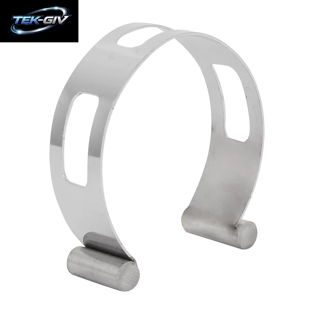 Für Schweiß- Und Fertigungsprojekte, Edelstahl-Auspuffrohrklemmen, Clip 2,5 Zoll/63,5 Mm, Auspuff-Tacking-Band Zum Anklemmen