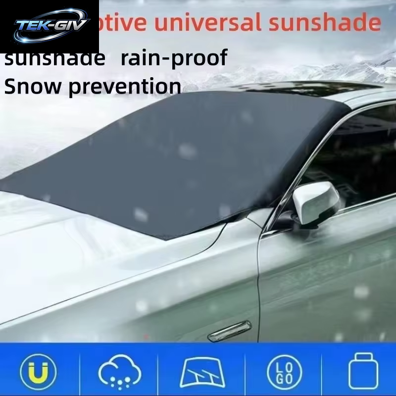 Auto-Sonnenschutz, Magnetischer Auto-Schneeschutz, Auto-Sonnenschutz, Verdickter Frostschutz Und Visier, Autoabdeckung