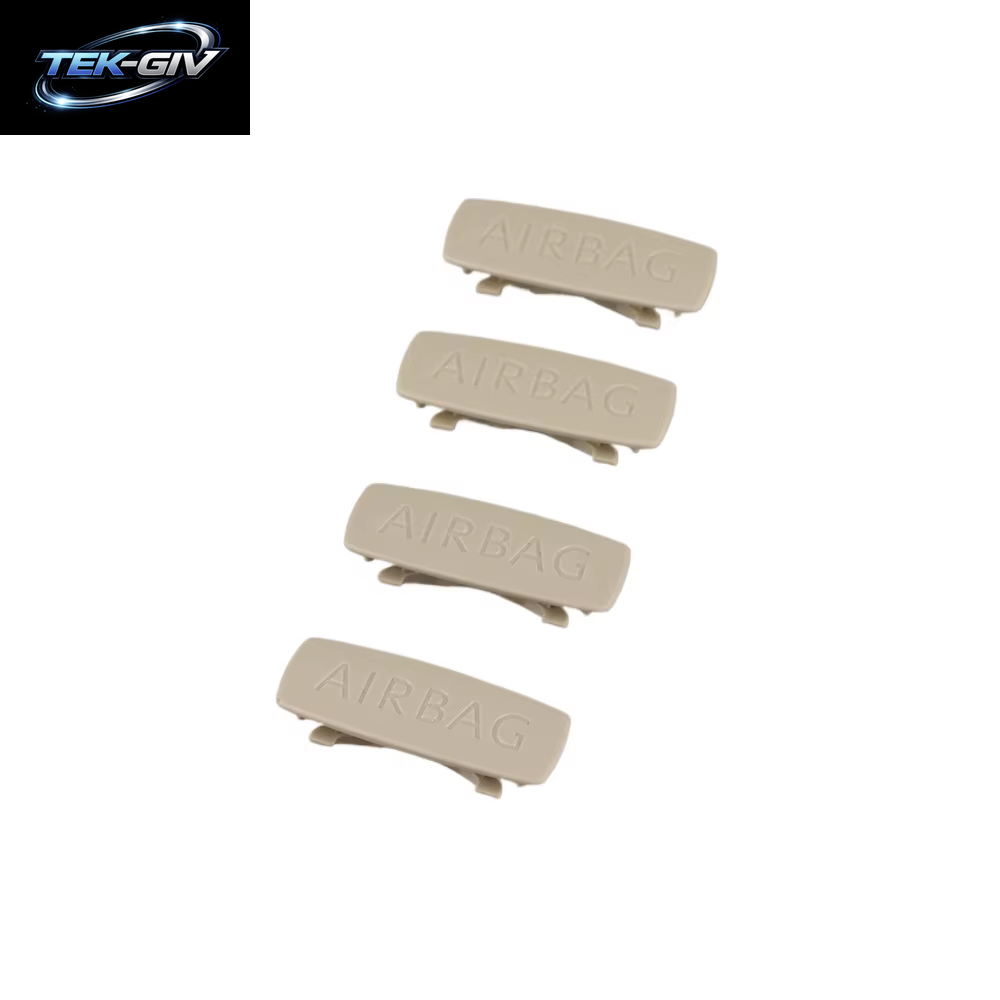 4 Stücke AIRBAG Airbag a B C Säule Einsatz Trim Abdeckung Abzeichen Für CC Golf Jetta Passat Polo Touran 5G 0853437 1K 0853437 3C 0853437