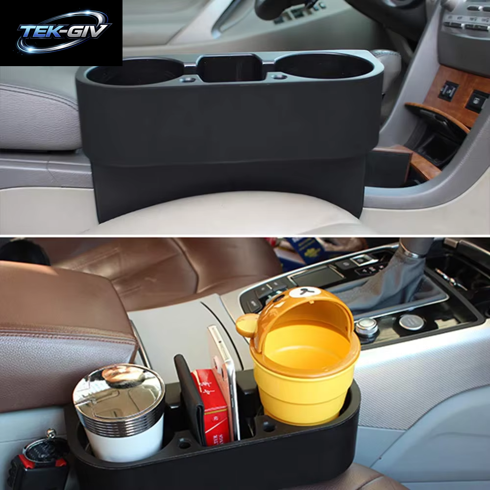 Auto Tasse Halter Auto Sitz Lücke Wasser Tasse Trinken Flasche Kann Telefon Schlüssel Organizer Lagerung Halter Stehen Auto Styling Zubehör
