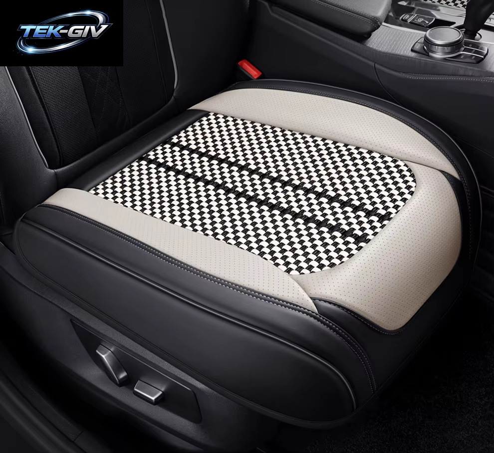 Leder-Front-Autositz-Schutzbezüge, Kissen, Luxuriös, Wasserdicht, Für Fiat Punto Ford Explorer Laguna 3 Fiat Bravo Golf G5