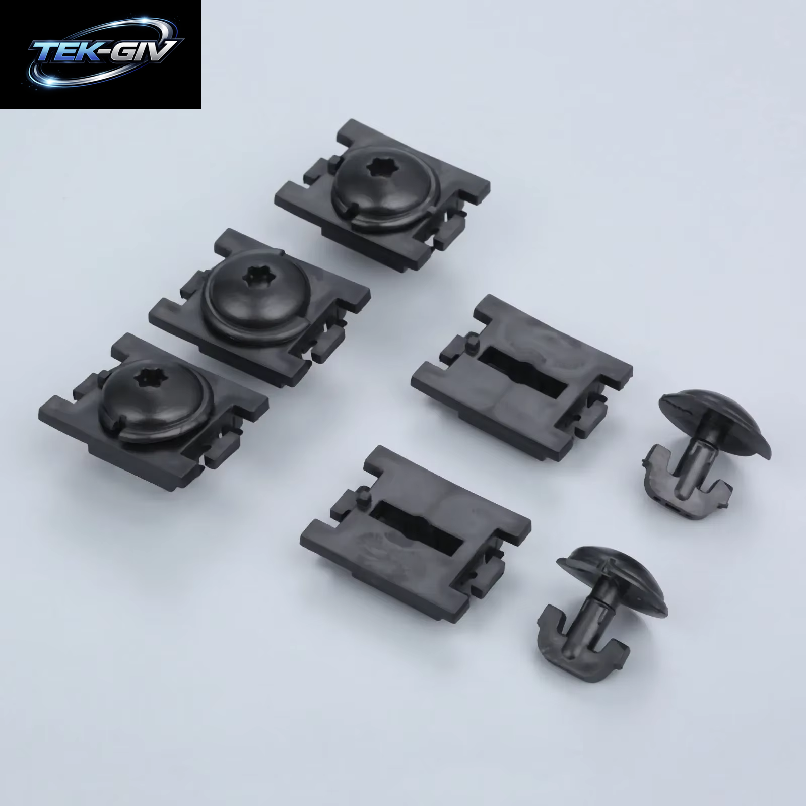 20X Auto Kotflügel Futter Nylon Fastener Retainer Für Peugeot 307 Citroen C4 C-TRIOMPHE Auto Fender Bumper Befestigung Clips Schellen Set