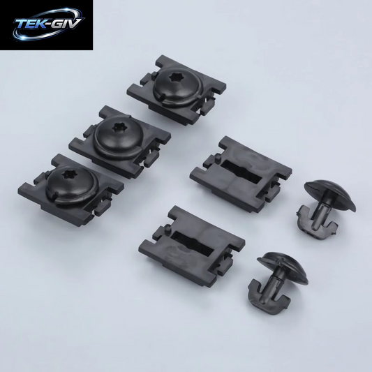 20X Auto Kotflügel Futter Nylon Fastener Retainer Für Peugeot 307 Citroen C4 C-TRIOMPHE Auto Fender Bumper Befestigung Clips Schellen Set