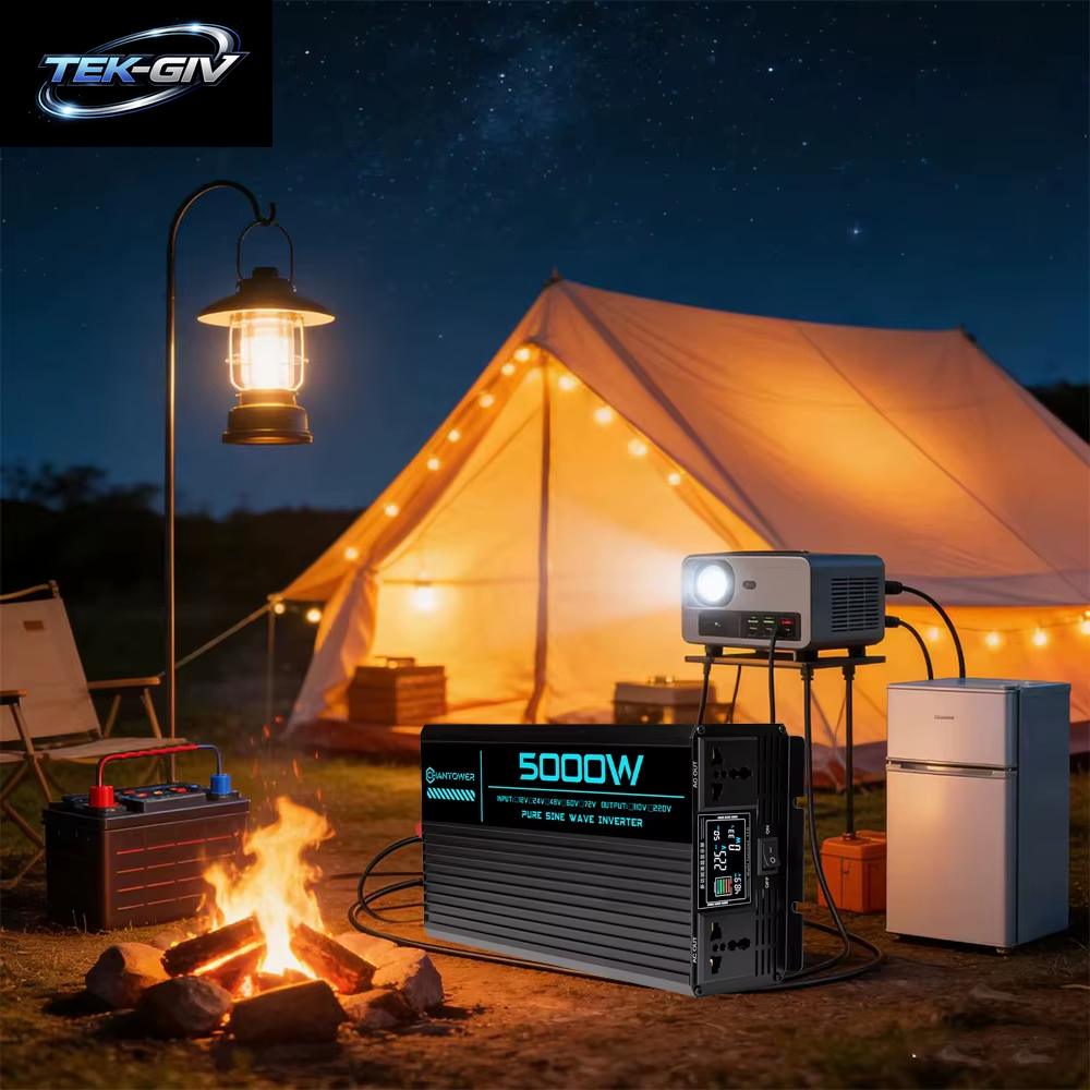 Reiner Sinus-Wechselrichter DC 12 V/24 V/48 V/60 V/72 V Zu AC 110 V/220 V 6000 W 5000 W 4000 W 3000 W 1600 W Konverter Auto Solar Power Inverter