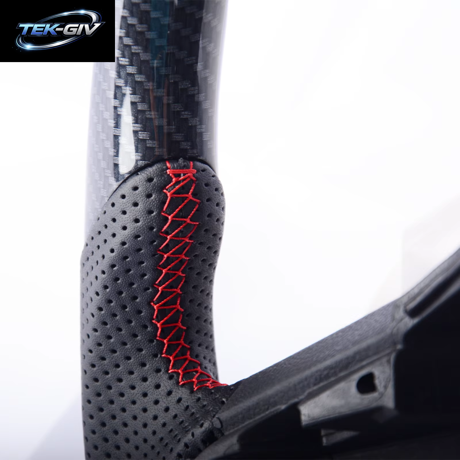 Für Ford F150 Raptor 2015 2016 2017 2018 2019 2020 Hydro-Dip Carbon Fiber Lenkrad Perforiertes Leder Racing Rad