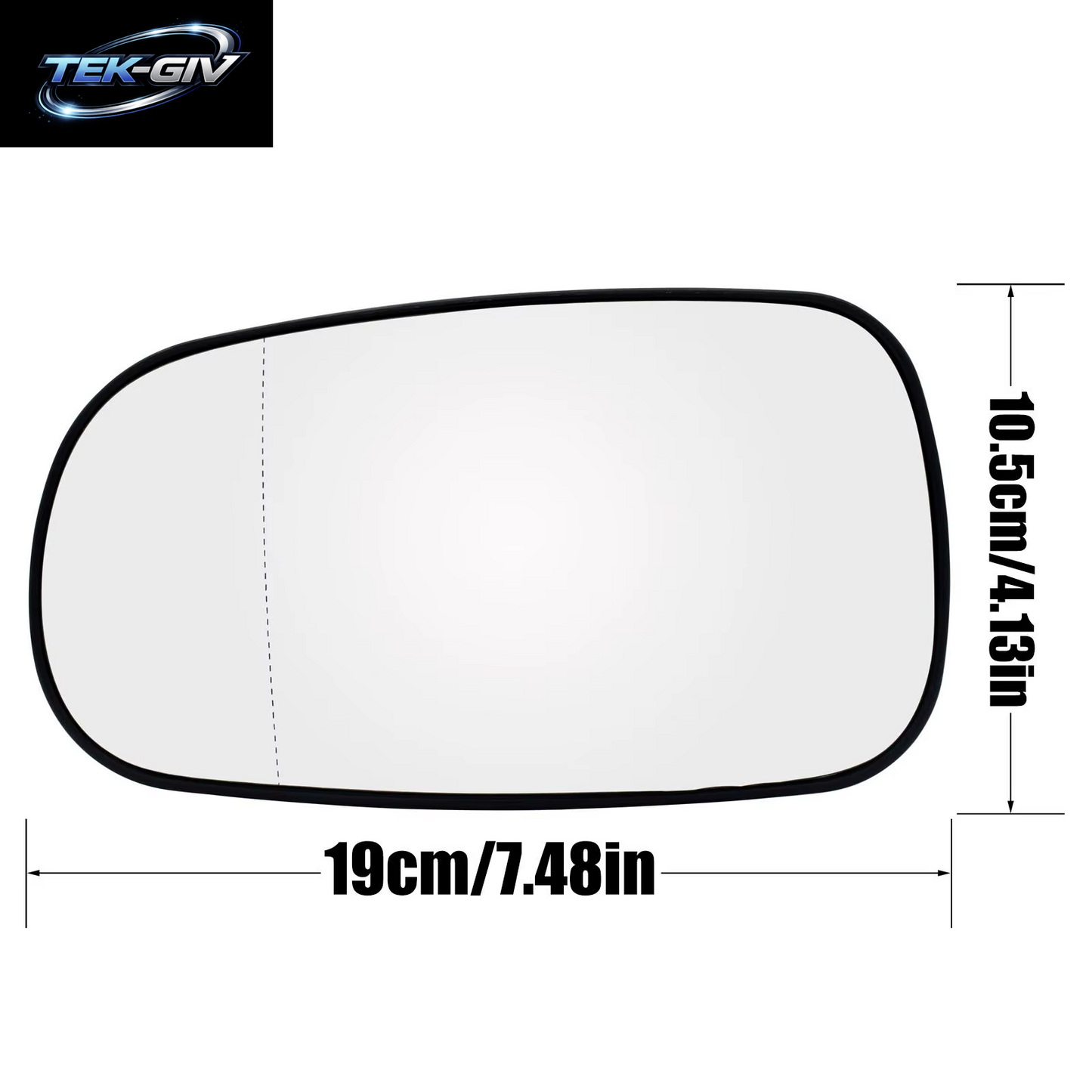 Für Saab 93 95 9-3 9-5 2003 - 2012 Links Rechts Fahrer Beifahrerseite Flügel Spiegel Glas Beheizte Weitwinkel Rückansicht Rückspiegelplatte