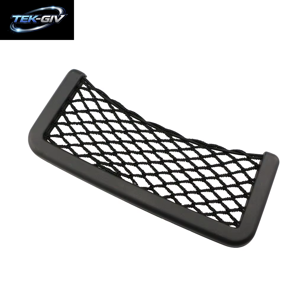 Universal Auto Mesh Tasche Paste Elastische Net Tasche Waren Telefon Halter Lagerung Organizer Innen Zubehör