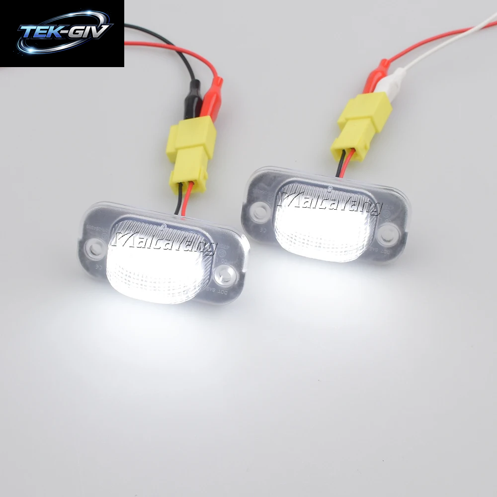 191943167 Led-Kennzeichenbeleuchtung Autoteile Car-Styling 2 Stück Für Seat Toledo I 1 Mk1 VW Golf II 2 Mk2 Jetta II 2 Mk2